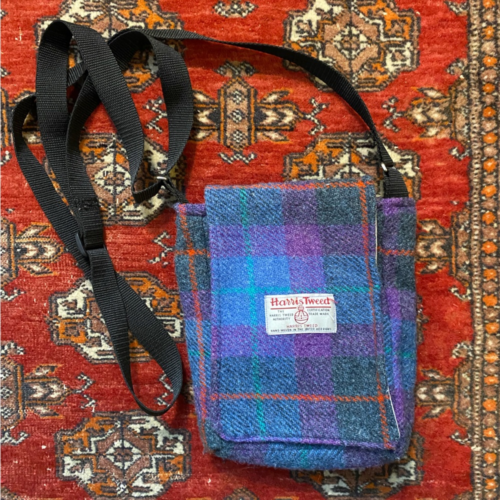 Harris Tweed Multicolor Crossbody Bag
